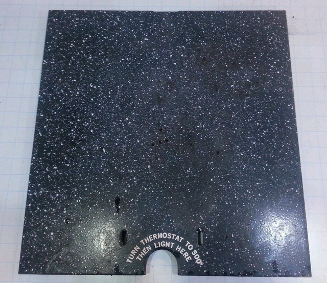 VTG Antique Maytag Dutch Oven 24M02 Stove Parts Floor Panel Burner