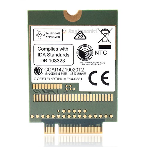 Huawei ME936 4G LTE Module NGFF Quad-band EDGE GPRS GSM Penta-band DC-HSPA+/HSP - Picture 2 of 8