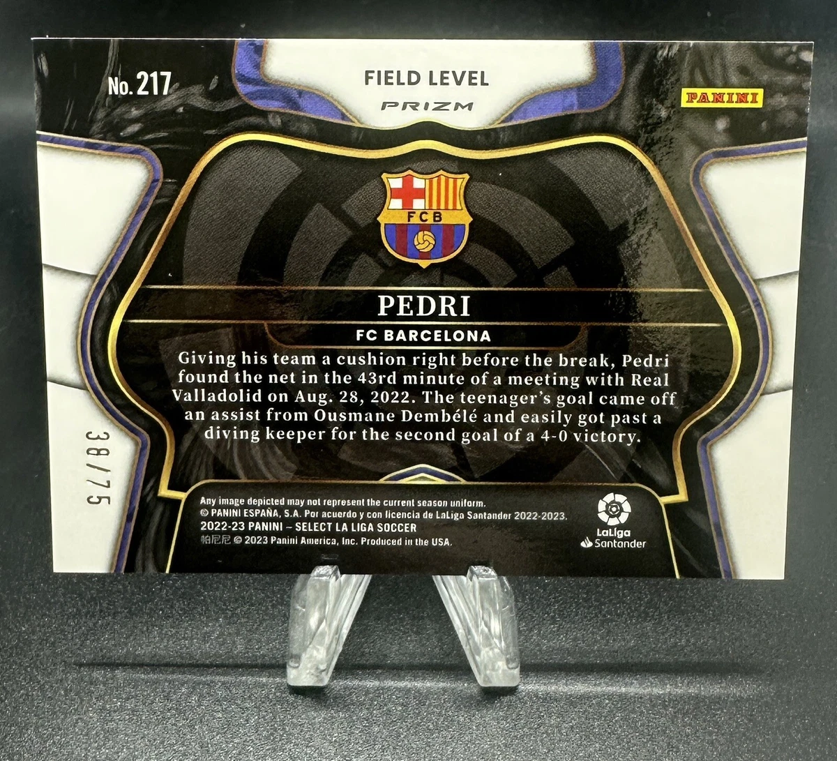 リバーシブルタイプ 【PEDRI ペドリ】2022-23 PANINI SELECT LA LIGA