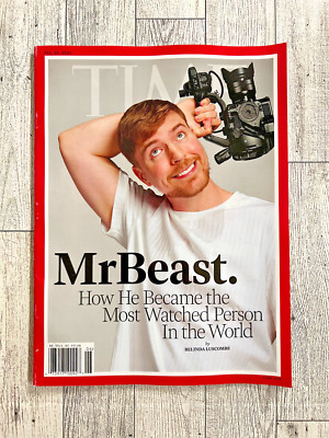 Time Magazine ''MR. BEAST - How He Became The Most Watched Person'' Feb. 2024