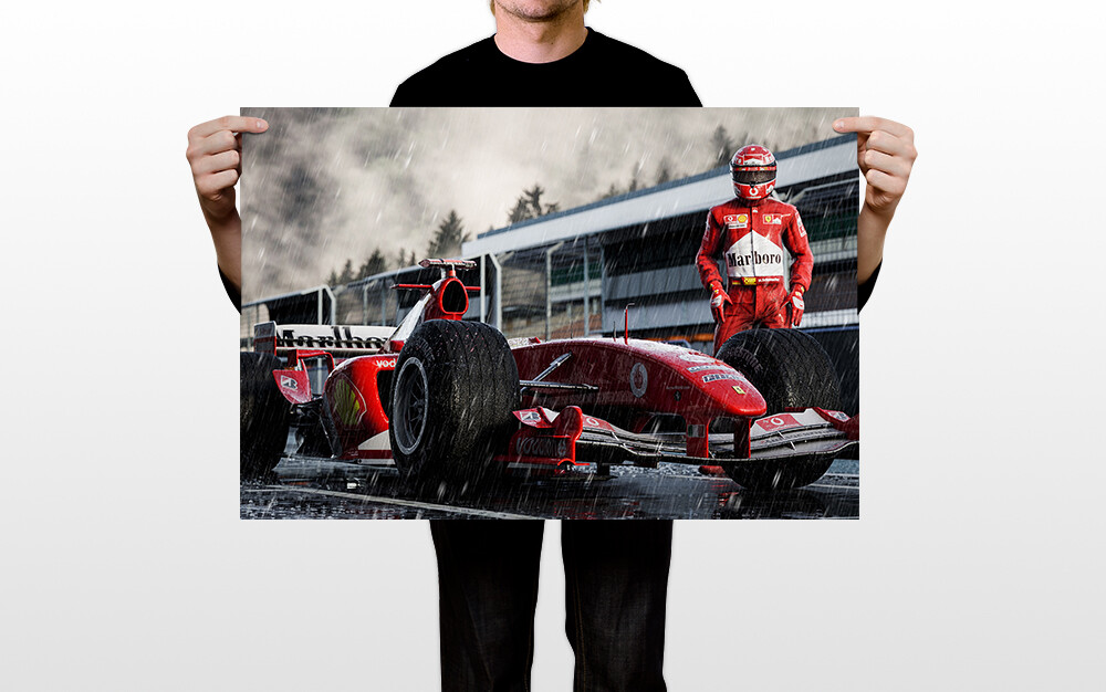 MICHAEL SCHUMACHER ピンズ GP REPLICAS 1:18 Ferrari F1 #3 F300 Michael Schumacher Italy
