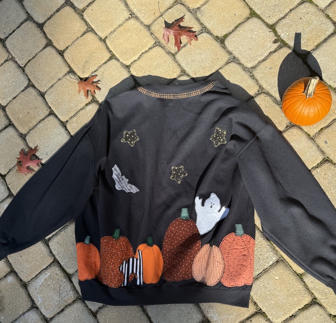 VINTAGE HUNT CLUB HALLOWEEN NOVELTY SWEATER LARGE PUMPKINS | eBay