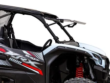 SuperATV Scratch Resistant Flip Windshield for Kawasaki Teryx KRX 1000 (2020+)