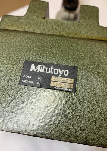 MITUTOYO No. 215-804 Comparator Anvil Stand - 11"x 9"x 3" - 14" Post - NICE - Picture 6 of 6