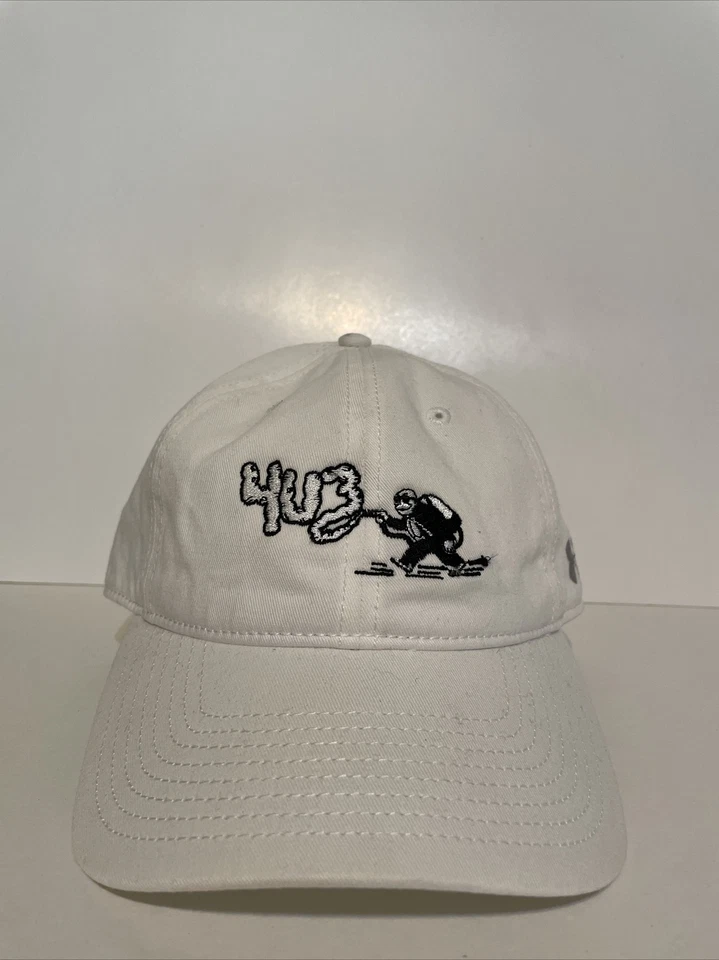 Sombrero Under Armour 4U3 Blanco Ajustable Bordado Calce Relajado Foto 2 de 4