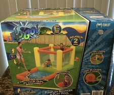 H2oGo Bouncer - Inflatable W/ Blower-**NEW Outdoor Fun For Kids