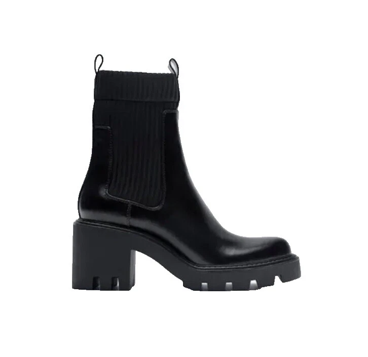 Botas femininas Zara Sólida