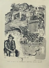 Julio Cesar La idea  II/III 2004 Serigraphy 15.2” x 11.2” Cuban Art 