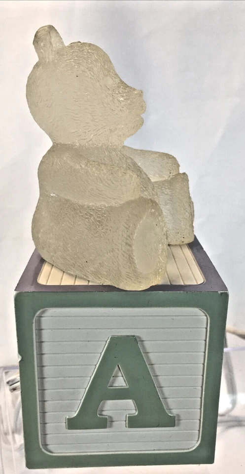 ¡Adorable lámpara portátil de oso de peluche GE/Luz nocturna! Foto 3 de 4