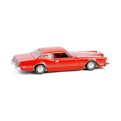 1973 Ford Thunderbird - Red Custom Diecast 1:64 Scale Model