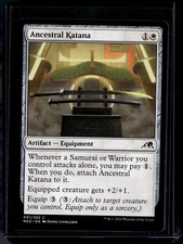 Ancestral Katana - 1 - NEO - NM - MTG Magic the Gathering