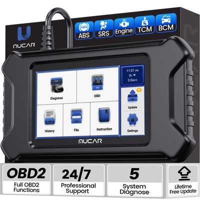  MUCAR CS5 Auto OBD2 Diagnosegerät Scanner ABS BCM KFZ 5 System Diagnostic Tool