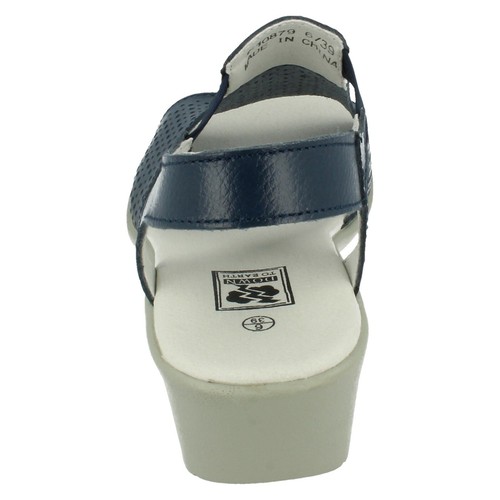 Donna Down To Earth Tacco con Zeppa Slip On Casual Sandali Estivi F1R0879 - Foto 15 di 40