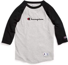 Champion OT13YA Boys Kids Baseball Tee T-shirt Select Size & Color