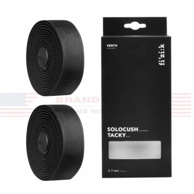 AUTO-NEW FIZIK VENTO Solocush Handlebar Tape 2.7mm Rubber Tacky Road Bike Dropper Bar Pad