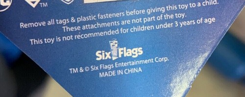 Six Flags Magic Mountain Dc Universe Superman Pajama One Piece & Bear Plush New - Picture 5 of 7