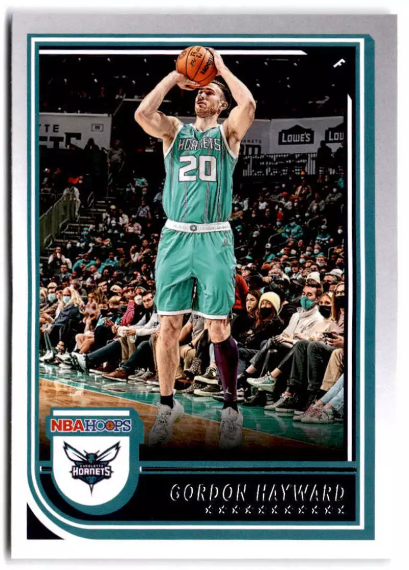 2022-23 NBA Hoops Base #91 Gordon Hayward - Charlotte Hornets