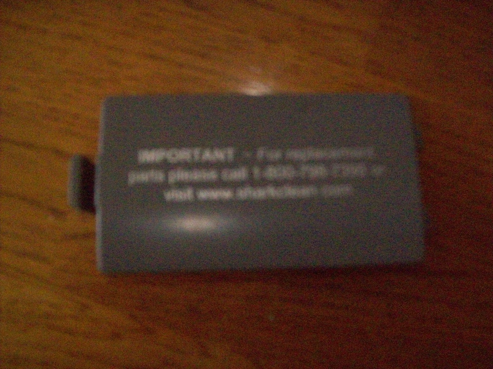 Shark Floor & Carpet Cleaner V2950 Replacement Part Battery Cover F/S