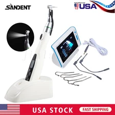 Dental Cordless LED Endo Motor 16:1 Contra Angle/ Woodpecker DTE Apex Locator OR