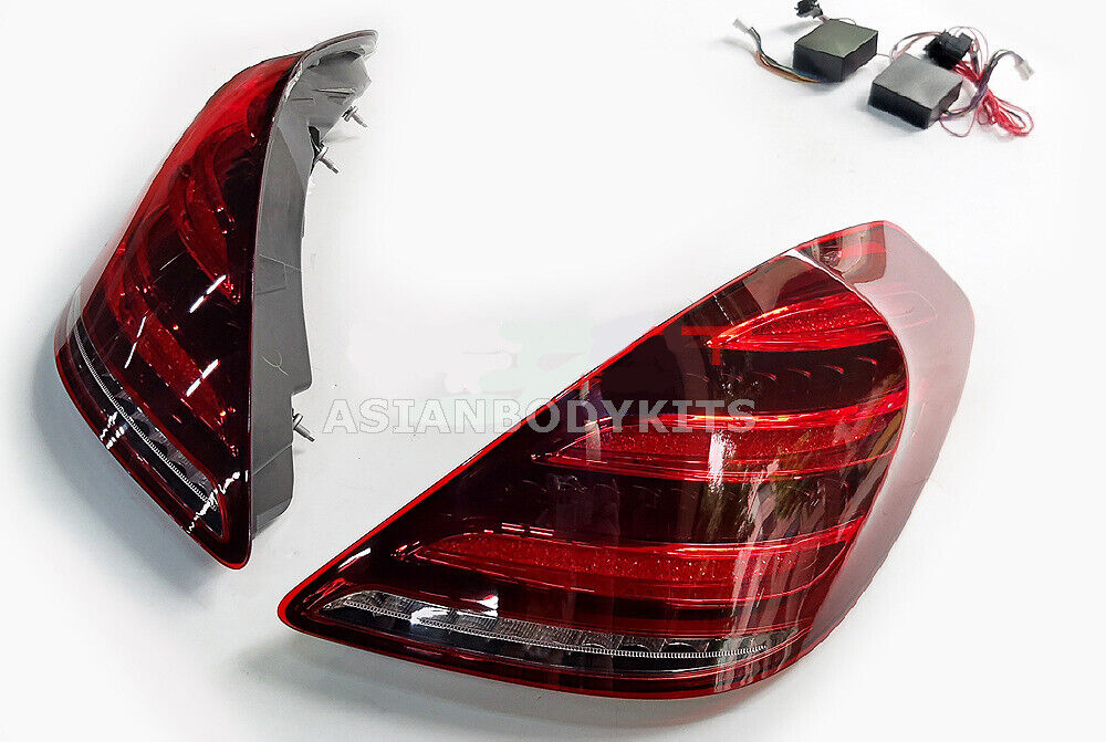 Outward allowance microscope for Mercedes Benz W222 S-class TAIL LIGHTS LED upgrade Facelift style 13-17  | eBay
