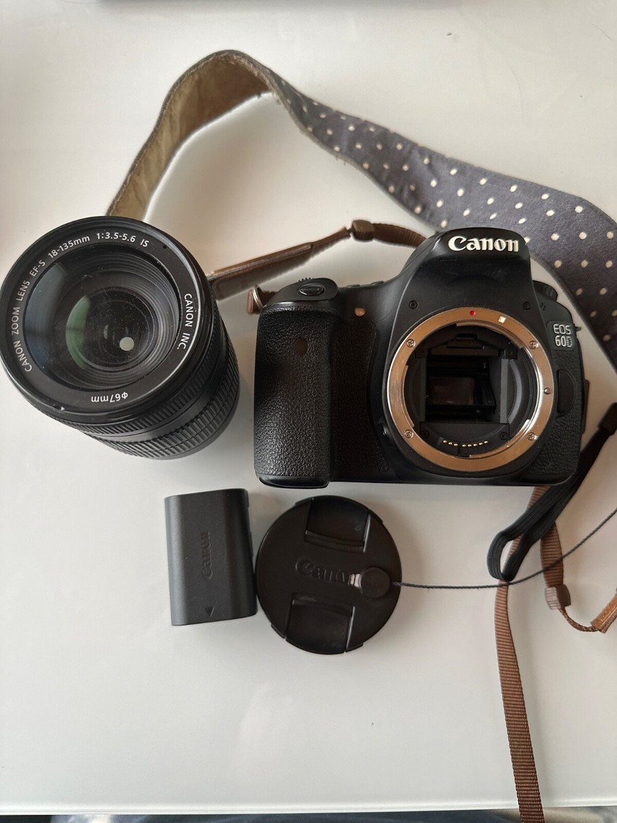 Canon EOS 60D 18.0MP Digital SLR Camera - Black (Kit w/ EF-S IS 18