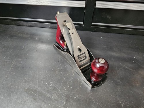 Sargent No. 409 Glatthobel Typ 7 1955 bis 1960. Seltene geprägte S Hebelkappe neuwertig - Bild 10 von 15