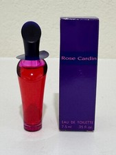 Rose Cardin by Pierre Cardin EDT Mini 7.5 ml / 0.25 oz ‑ Vintage 1990s w/ Box