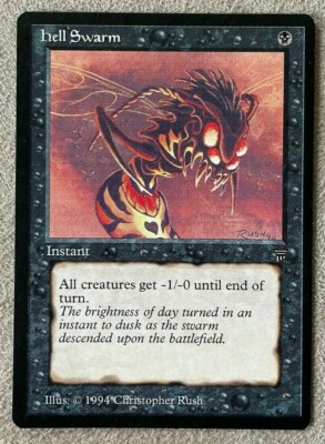 MTG MAGIC THE GATHERING - LEGENDS - HELL SWARM - UNPLAYED!!