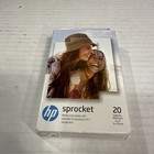 HP Sprocket 2x3" Premium Zink Sticky Back Photo Paper (20 Sheets) Compatible