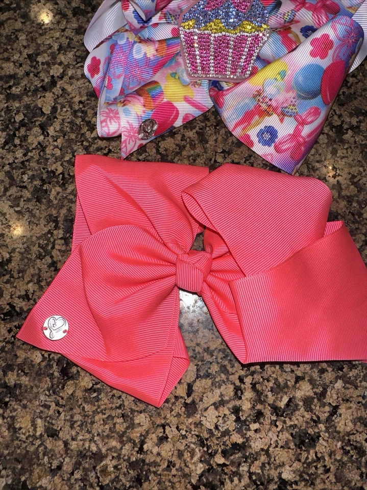 JoJo Siwa Arcos Grandes Lote De 7 Cupcakes Estrás Unicornio Sirena Arco Iris Foto 3 de 4