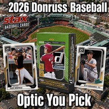 2026 Donruss Baseball OPTIC Singles Complete Your Set you Pick