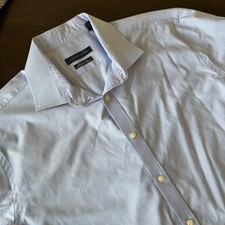Tommy Hilfiger THFlex Collar Men s Athletic Fit Stretch Button Up Size XL 17.5
