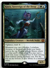 Kiora, Sovereign of the Deep #35 (NM) March of the Machine MAT Magic MTG
