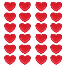 300 Pcs Simulated Heart-shaped Petals Valentine's Day Decorations for Romantic