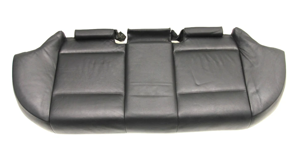 BMW OEM E46 ZHP 99-06 SEDÁN TRASERO NEGRO MONTANA CUERO ASIENTO INFERIOR COJÍN Foto 2 de 4