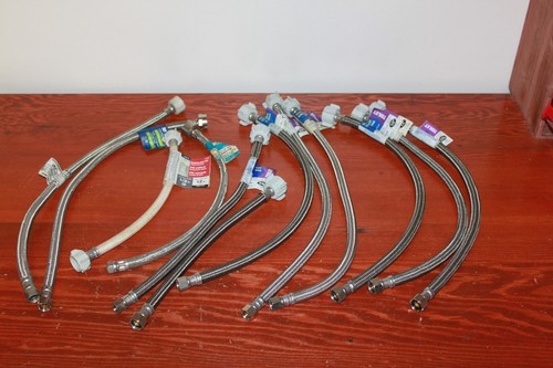 Lot of 12 Assorted Toilet Supply Connectors BrassCraft Kissler Eastman Watts