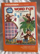 IntelliVision Word Fun The Electric Company CIB TESTED READ NOTE