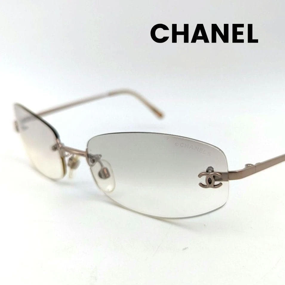 CHANEL Rimless Sunglasses for Men for sale | eBay