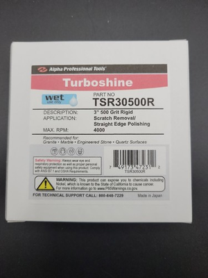 #ad Alpha Turboshine Rigid 500R TSR30500R 3quot; Diamond Pad $42.95