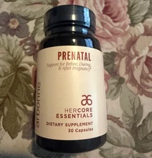 Arbonne Hercore Essentials Prenatal ~ Vegan Multivitamin & Mineral for Pregnancy