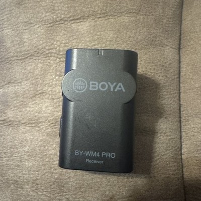 BOYA BY-WM4 PRO Wireless Lavalier Microphone System Video Mic Receiver Only
