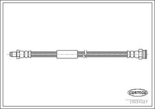 Flexible de frein Fiat CROMA