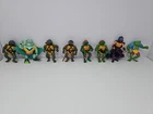 Vintage Teenage Mutant Ninja Turtles Figures Lot 1980s
