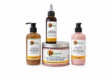 Hair Growth Kit for Natural Hair Oil Shampoo Mask Leave-In Set