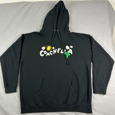 Coachella 2023 Puffy Print Hoodie Adult 2XL Frank Ocean Bad Bunny Band concert