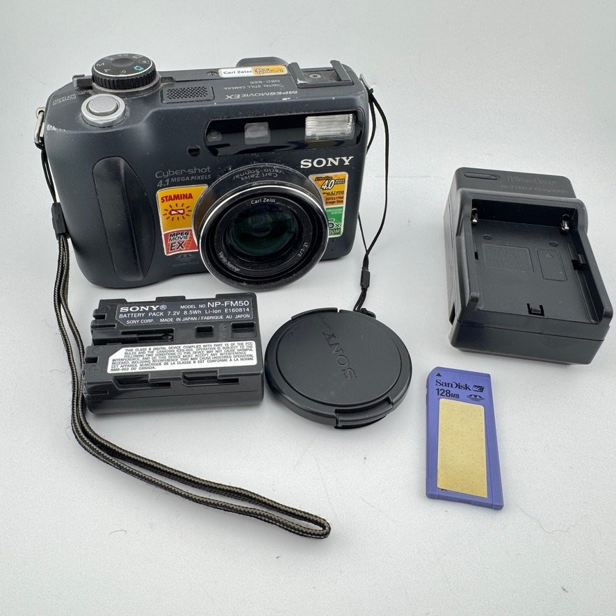 SONY cyber shot DSC-S85 などまとめて6台 Sony Cyber-shot DSC-S85 Digital Camera 4.1MP Zeiss 3x Zoom w