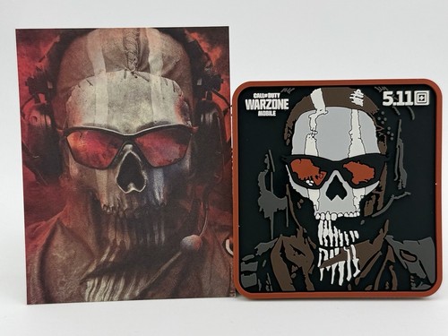 5.11 Tactical Call Of Duty Warzone Ghost Skull Tactical Patch Edition Limited - Picture 3 of 4