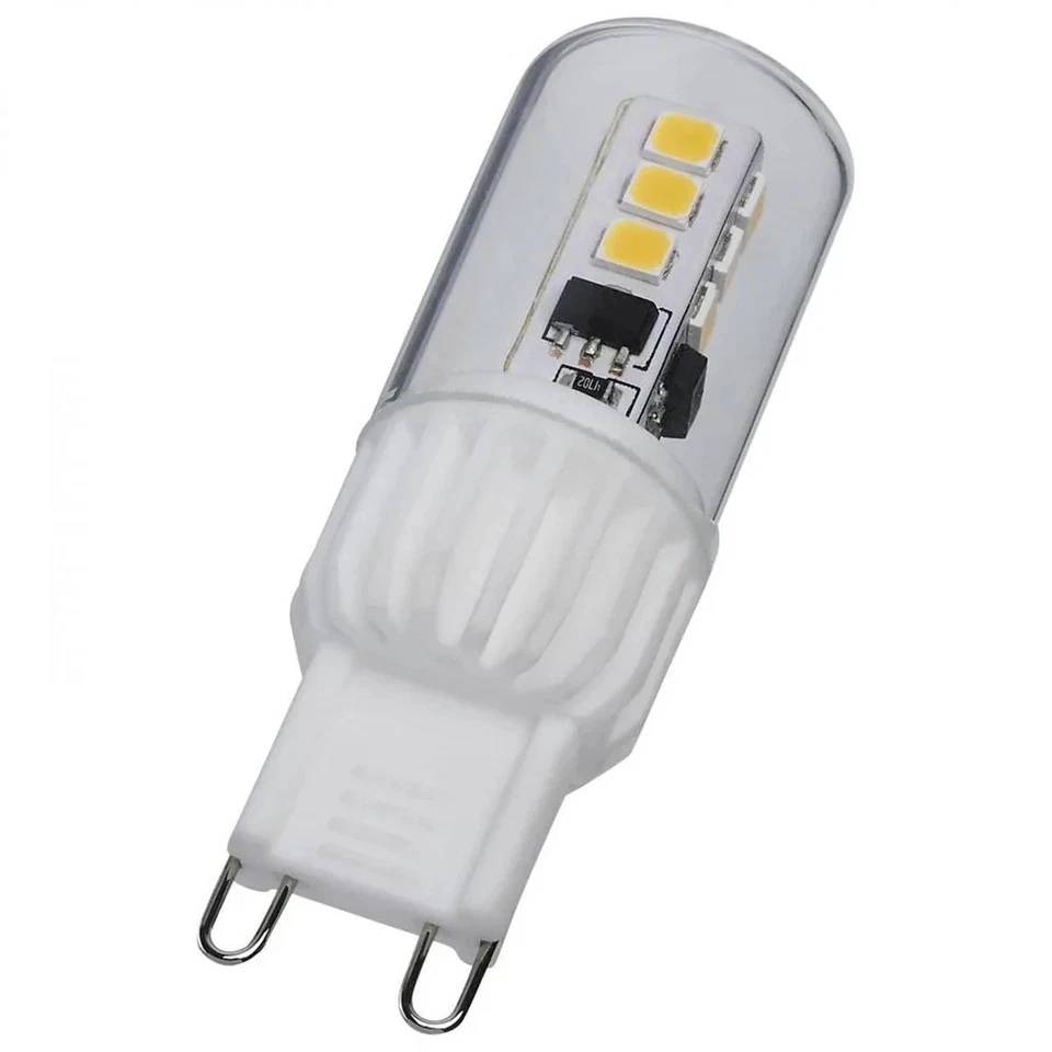 SATCO 3.5W Mini LED - G9 Base - 3000K - Clear Finish - 120V - 12PK - Image 2 of 2