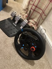 Logitech G29 Driving Force Wheel & Pedals PS5 PS4 PC Boxed - Clamp Fault