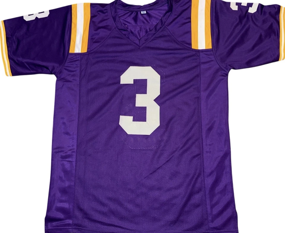 LSU Tigers Carlos Carson Signed Custom Jersey JSA Certified - Image 2 of 2